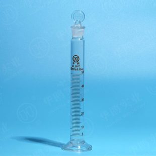 具塞量筒 热销华鸥优质玻塞 刻度量器高硼硅玻璃耐高温实验室仪器