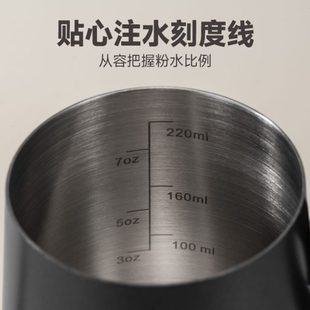 便携不锈钢长嘴壶细口壶 艾华特手冲咖啡壶家用迷你小号挂耳滴滤式