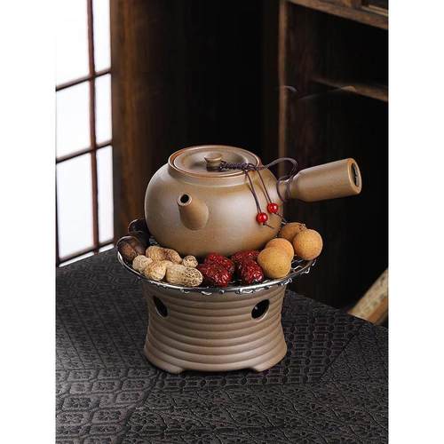 陶瓷复古养生电陶炉温茶炉煮茶器烧水泡茶家用电丝加热围炉煮茶壶
