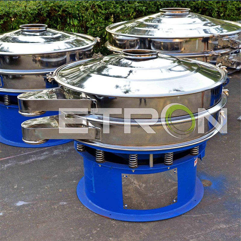 金属末圆YLT-400Sp形振动筛 矿山砂石分离振机 粉食分品粉末颗粒