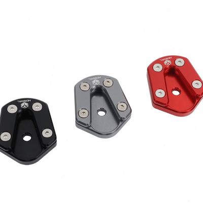 摩托车边撑垫适用阿普利亚GT200改装侧撑宽脚掌防滑加大脚垫