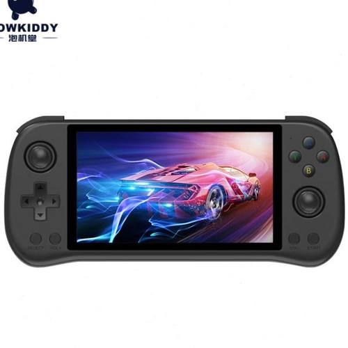 powkiddy泡机堂x55游戏机大屏5.5英寸开源掌机街机PS清游戏机