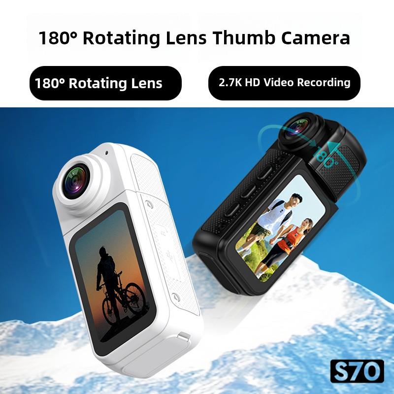 拇指动作相机高清Volg相机摩托车电动车骑便携式拍摄驾驶记录仪