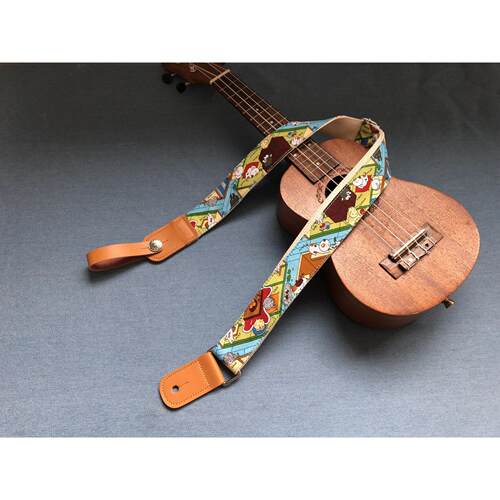 纯手工原创喵的日常Cats尤克里里背带UKULELE STRAP