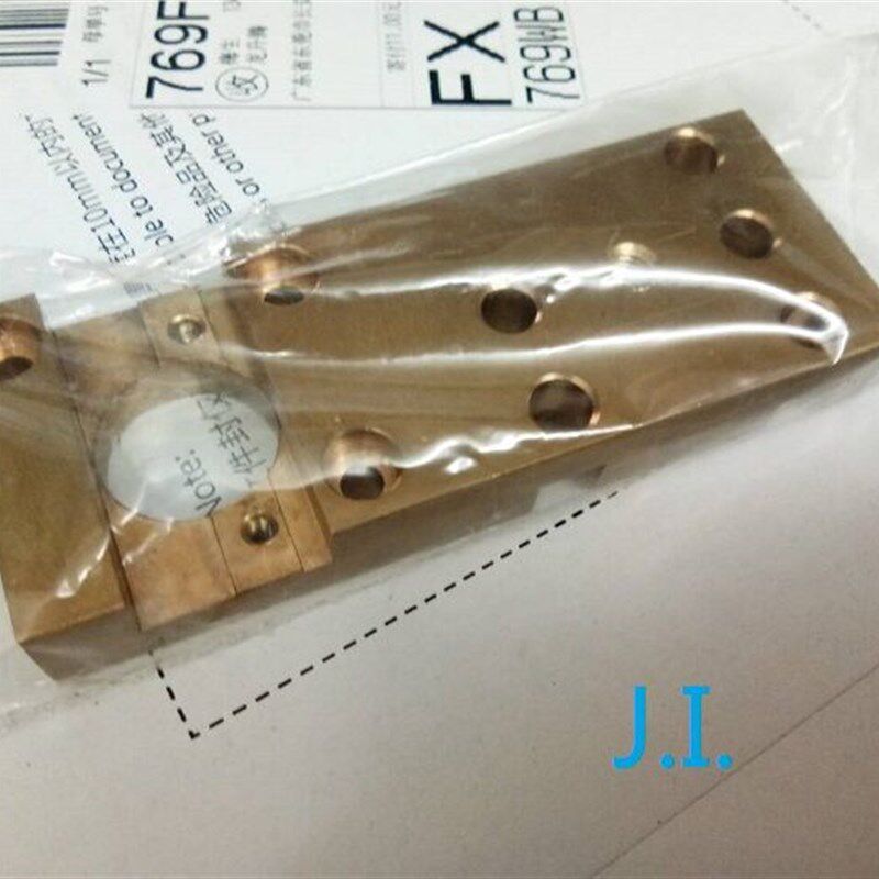 BA8机底板 辅助铜板X262CD527H01 三SL下机头铜座 固定座慢走丝配