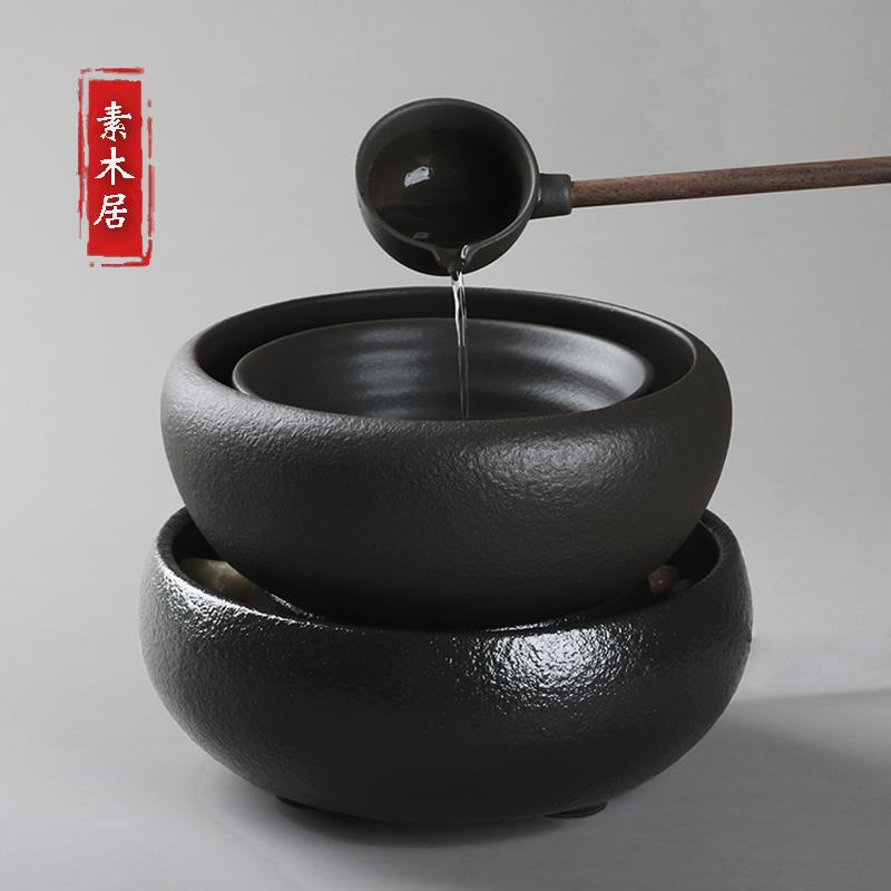 火山石陶瓷煮茶器电陶炉套装白茶专用煮茶炉普洱黑茶煮茶壶温茶碗