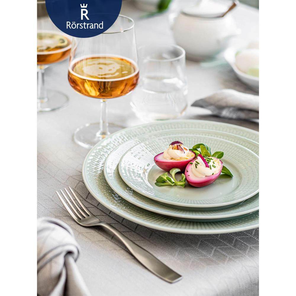 瑞典Rorstrand Swedish Grace陶瓷餐具纯色碗盘鸡蛋杯北欧马克杯
