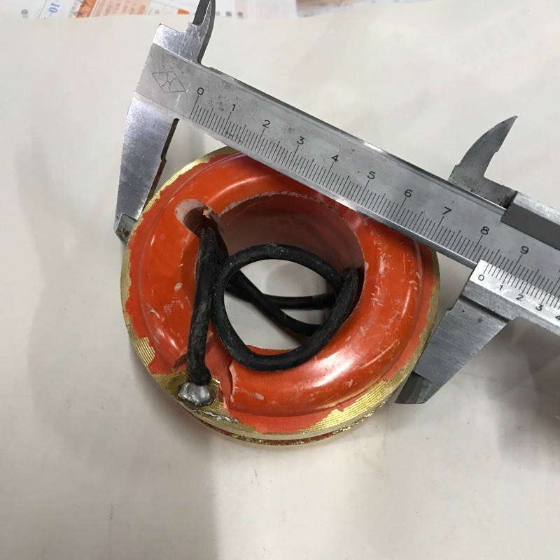 STC发电机集电环 3号 带线铜环导电滑环2环内径44外径75 外径85