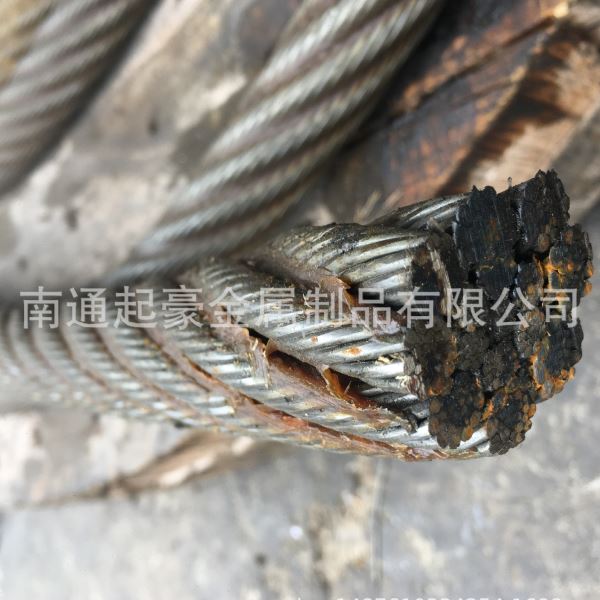 打桩机钢丝绳 钢丝绳6K*36WS+IWR-30扁丝耐磨钢丝绳 面接触钢丝绳
