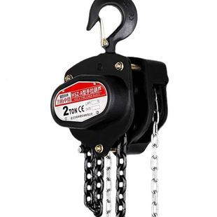倒链手拉葫芦3吨手动吊机家用1吨小型升降三角起重吊葫 力拓