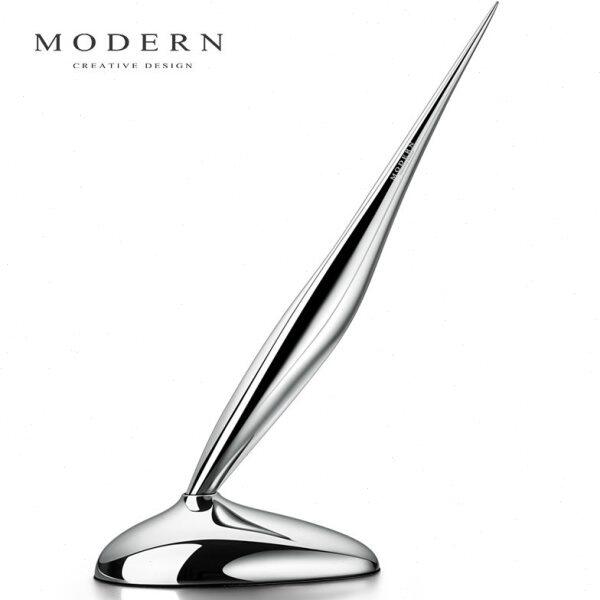 德国Modern创意艺术抽象永恒笔不用墨水多功能签字笔桌面摆件刻字