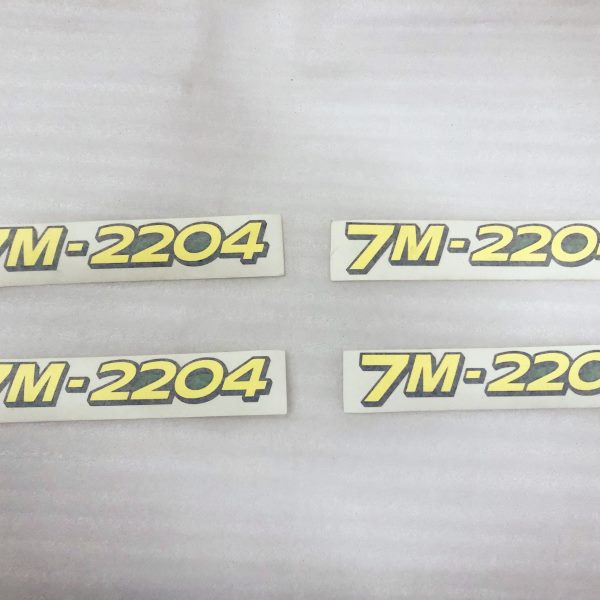 7M2204标签贴纸发动机马力标识装饰条约翰迪尔拖拉机原厂配件包邮