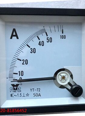 50ZA 150 75 -A0交流电流表-20 Q A 100Y72 7230T0 S72C A-250AAA