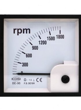 189电压V6V0m0电表 BDC指针式10转速表rp输入10 式-E固定供应