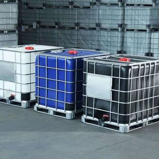 全新塑料ibc吨桶大阀门1000l塑胶容器铁架周转箱化工水