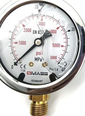 N-N37 8- 0压力表6德国401S径向BAEZ-01S360B40DM Y6-MPA德玛仕MB