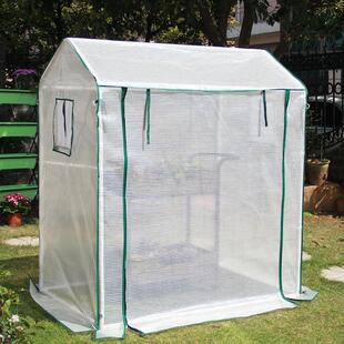 家用温室花房家庭阳台保温花暖房加厚钢管大棚骨架多肉绿植防冻棚