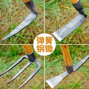 家用手工花锄多功能锰钢种花小锄头除草种花铲土两用锻打儿童锄头