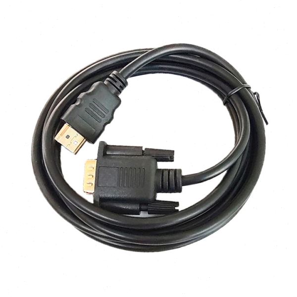 直供HDTV转VGA公1.8米带5210芯片转接线 清1080P HD TO VGA