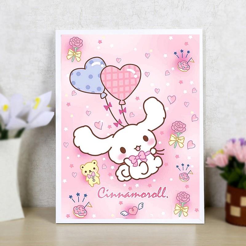 可爱卡通小幅钻石画2025新款玉桂狗5d贴钻十字绣客厅儿童卧室满钻