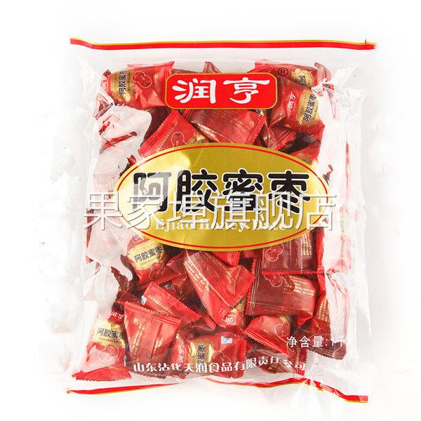 厂家直发润亨阿胶蜜枣无核独立小包装1000g蜜饯山东特产包邮优质