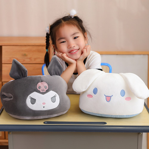 夏季凉感冰丝双面午睡枕趴睡枕小学生教室桌上趴枕办公室睡觉抱枕