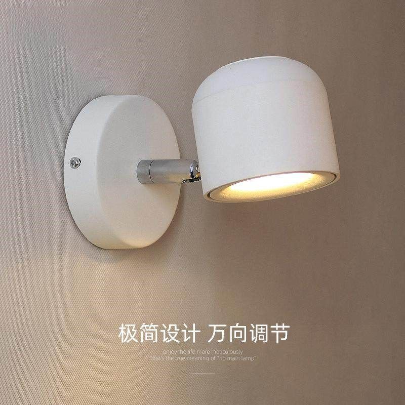 壁灯卧室床头卫生间镜前灯补光灯简约led可调角度,家装灯饰光源,明装射灯,淘宝优惠券,粉丝福利购,淘宝优惠卷