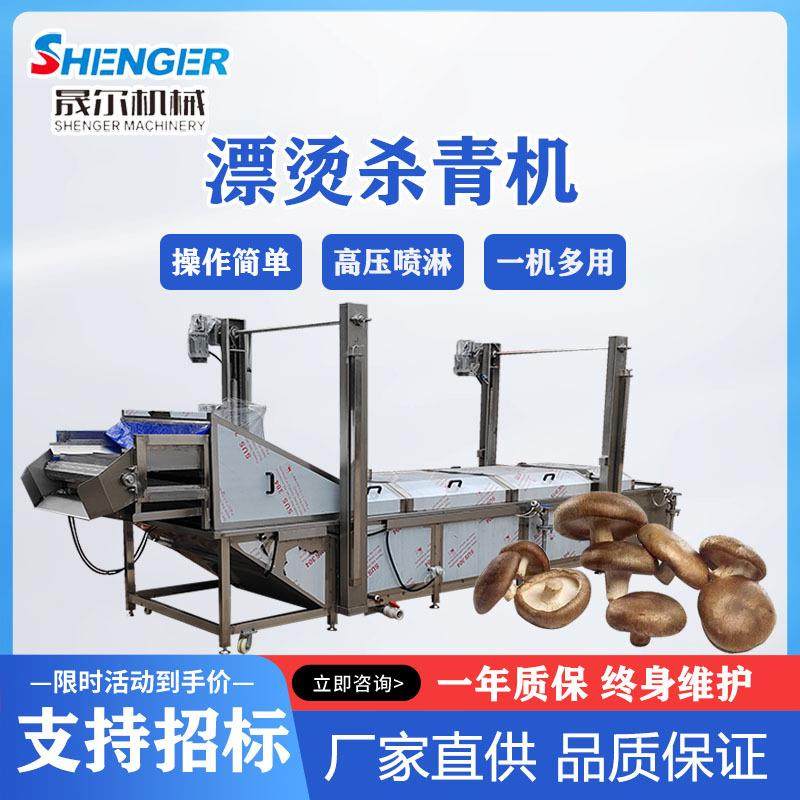 多功能荷兰豆护色杀青机 连续式蒸汽加热西芹预煮漂烫设备,机械设备,消毒灭菌设备,淘宝优惠券,粉丝福利购,淘宝优惠卷