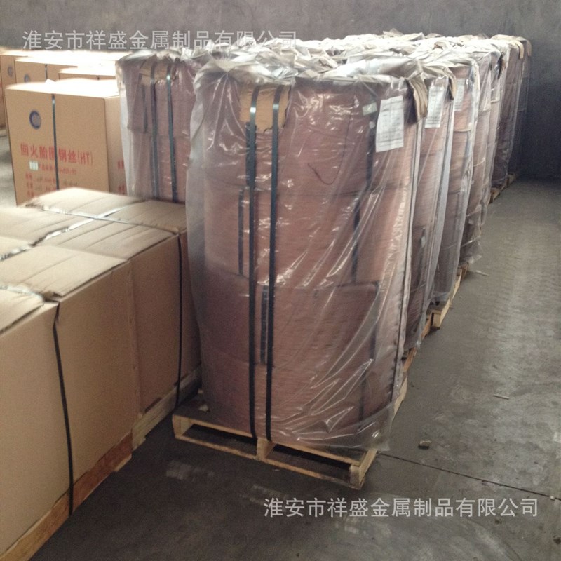 广东供应风管用1.6mm镀紫铜钢丝  价格便宜 颜色光亮