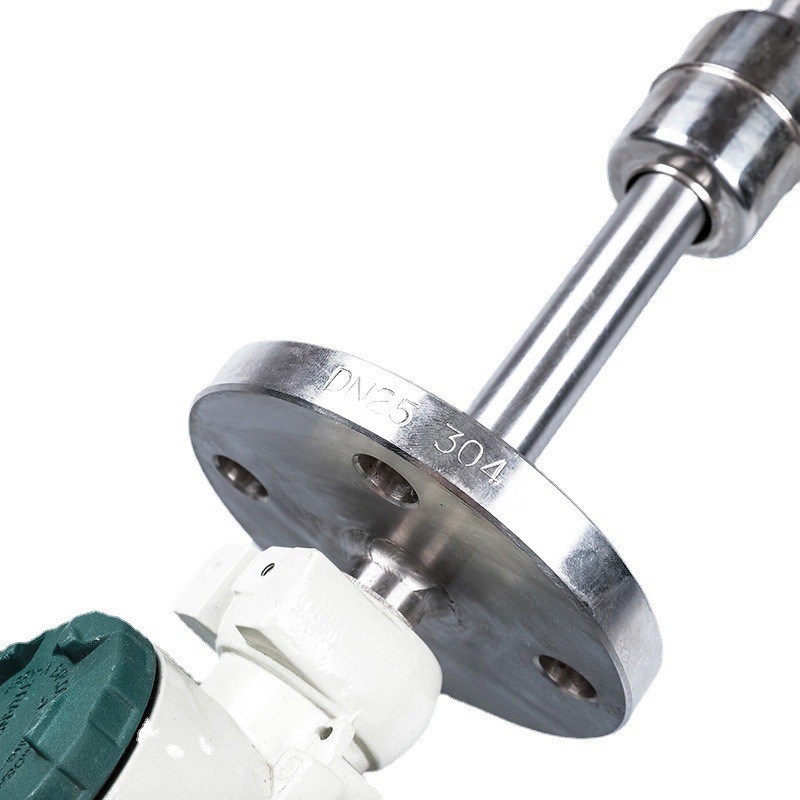 东朋  金属浮球液位计 大浮球液位变送器  hrat 耐腐蚀 数字显示