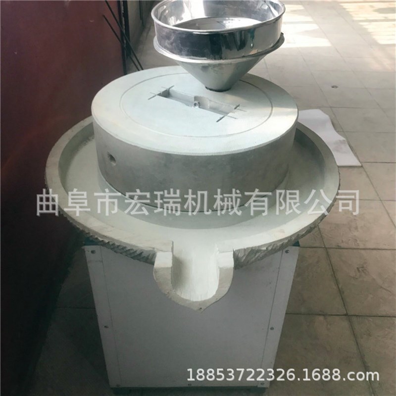 米浆用电动石磨机 天然豆浆石磨机 电动小型石磨