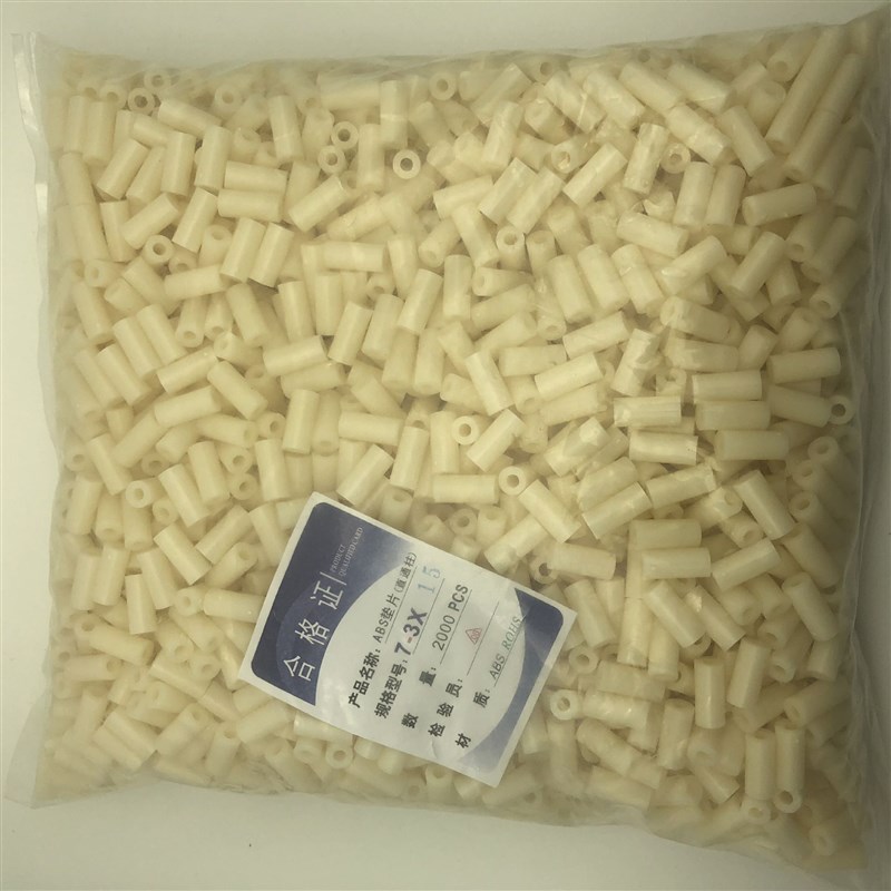 PC板隔离柱外径 7-3*5 (6 8 9 10 ABS直通柱垫片料直通管空心柱