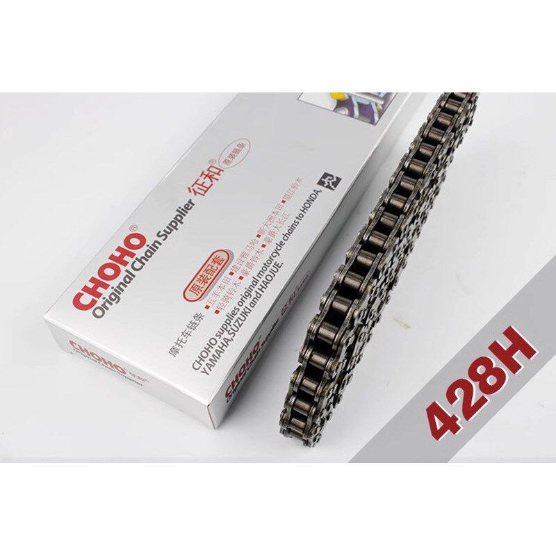 征和原装摩托车加厚加强链条428H/HO/HX静音油封链条110 125 150