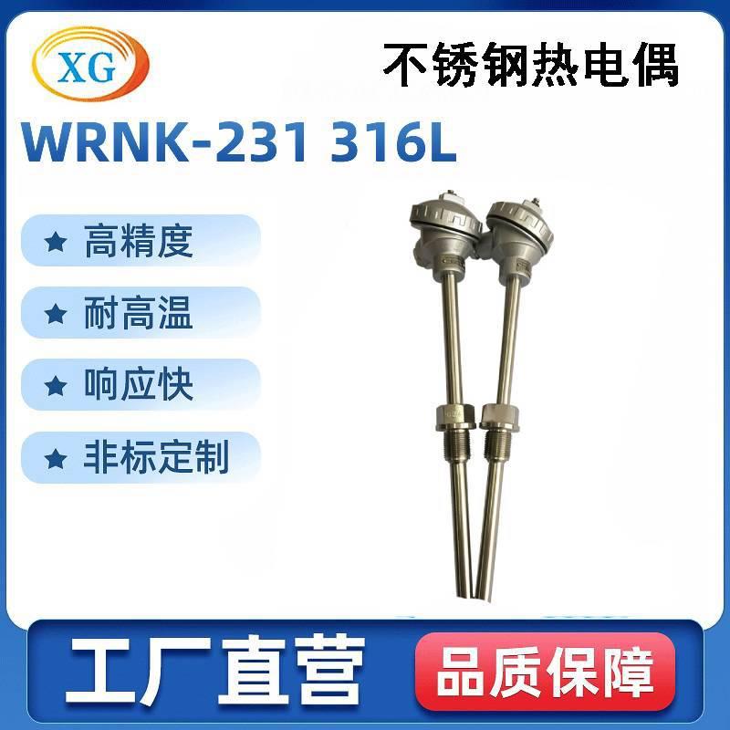 厂家供应热电偶WRNK-231/316L