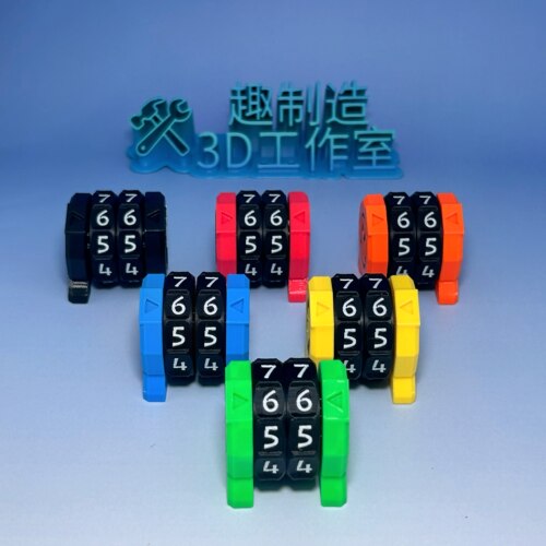 极简2位数字计数器 手动滚轮打卡器 健身/任务追踪 记录器可定制