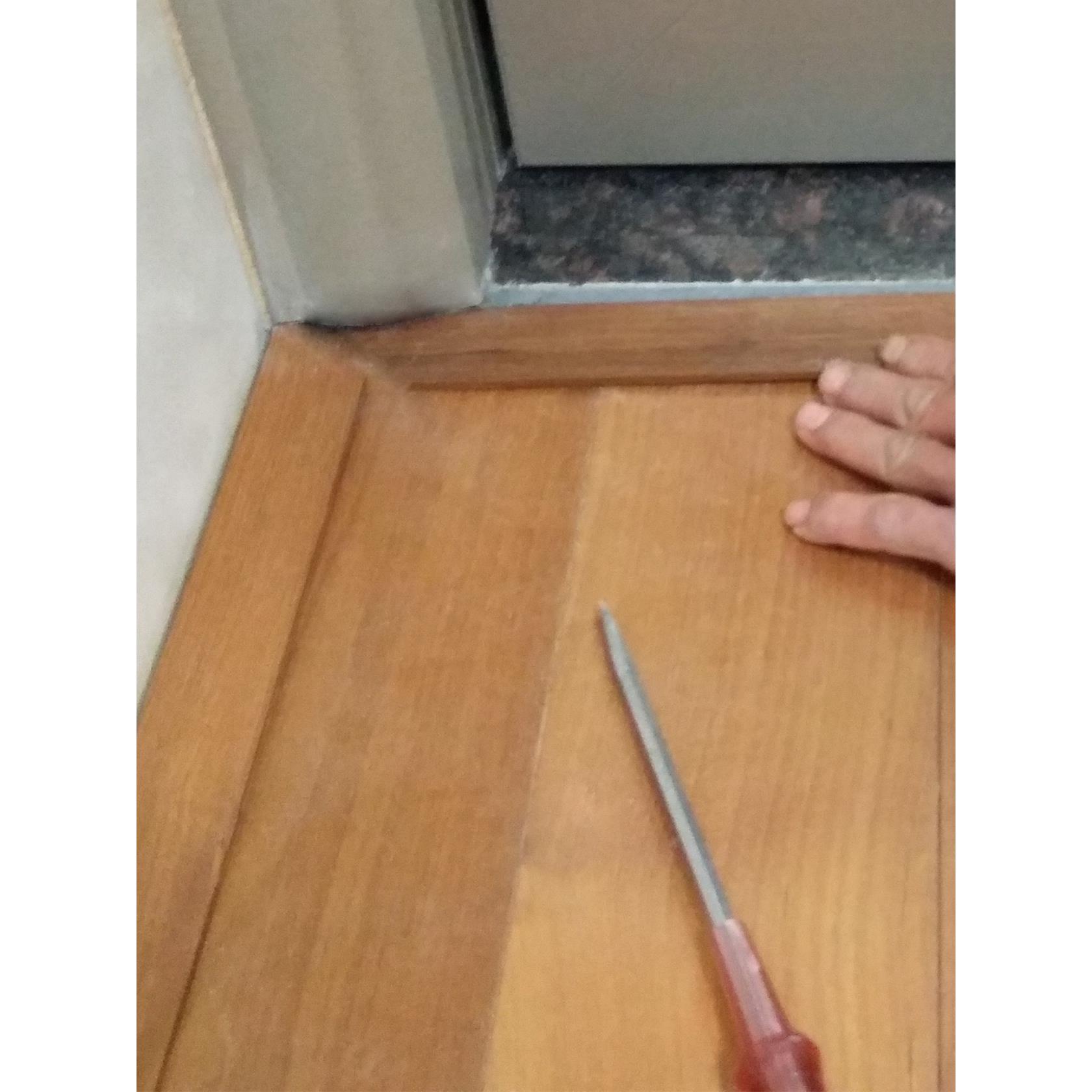 柚木超长L角7字T线条实木地板收边接缝收口压条门槛墙脚楼梯原木