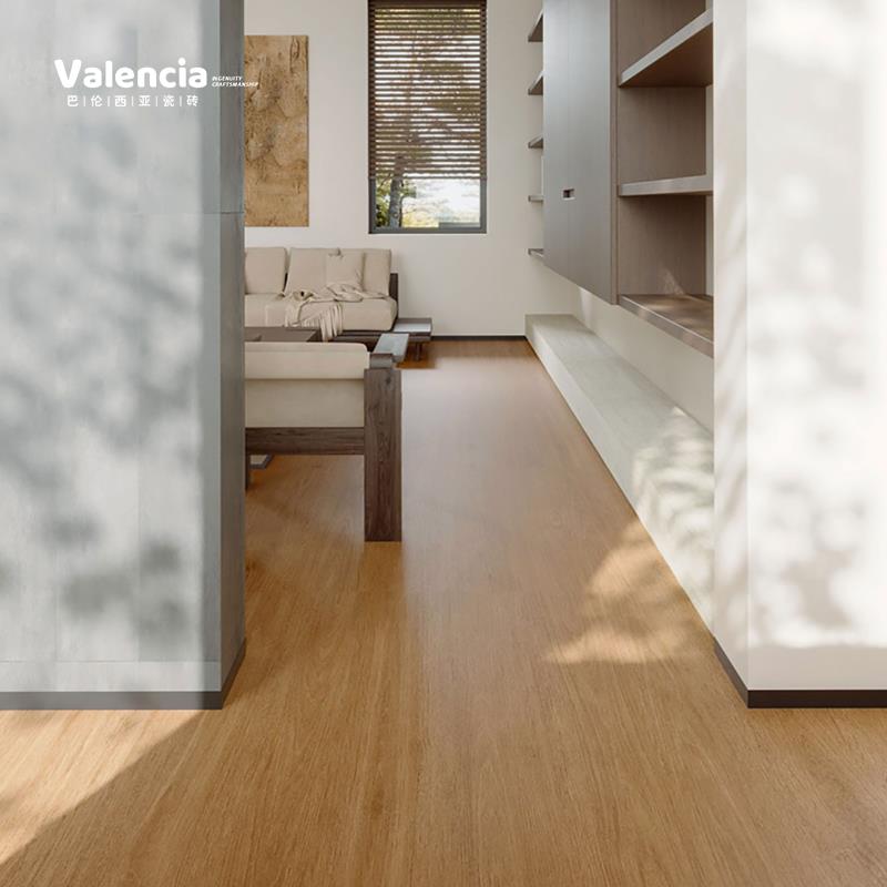 大板木纹砖600x1200日式原木色瓷砖客厅卧室仿实木地板砖防滑地砖