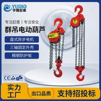 DHP環(huán)鏈葫蘆5t10T20噸群吊爬架葫蘆380V油罐焊接電動葫蘆