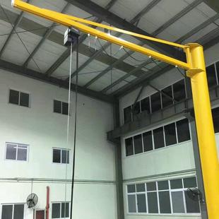 墙壁小型旋臂吊手推旋臂吊电动葫芦旋臂吊长期供应 定柱式
