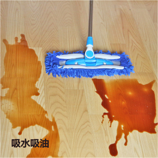 雪尼尔平板拖把家用懒人旋转干湿两用木地板瓷砖拖地神器拖布墩布