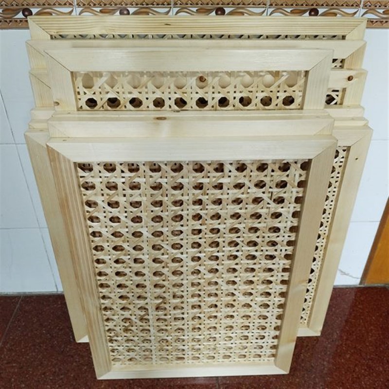 装修吊顶带框竹编屏o风隔断竹编农家乐民宿竹席子镂空竹编带框定