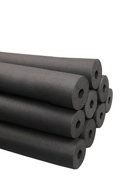 b级阻燃橡塑保温管复合铝箔橡塑海绵管套黑色橡塑发泡隔音棉