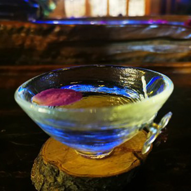 美娘鱼 小酒碗酒具桃花杯斗笠杯满2件包邮茶杯品茗杯粉色耐热茶具