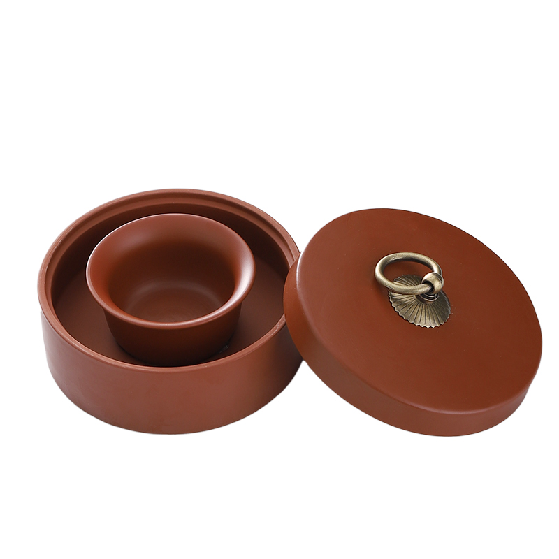 陶瓷紫砂砚台免清洗不干墨墨盒学生练字绘画多功能墨池学校培训班