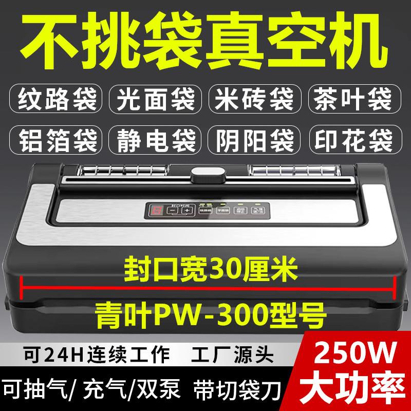 青叶真空封口机家用食品包装牛肉丸保鲜机商用干湿两用真空包装机