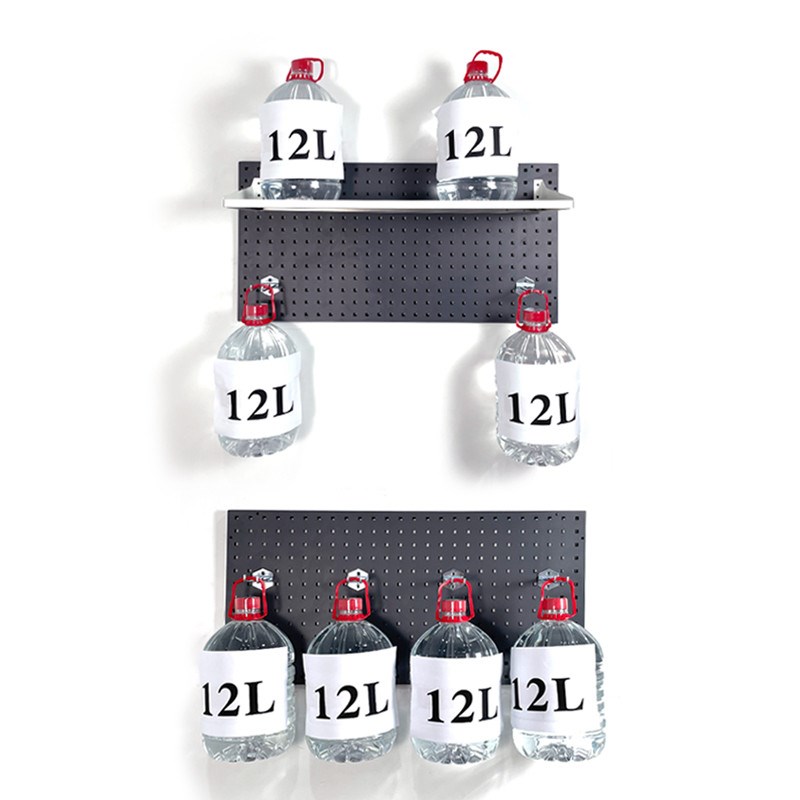 洞洞板平替五金工具收纳板不锈钢冲孔板工具架方孔金属无边框挂板