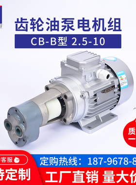 CB-B2.5CB-B10CB-B6CB-B4JZ齿轮油泵O电机组输油泵组耐磨齿轮油泵
