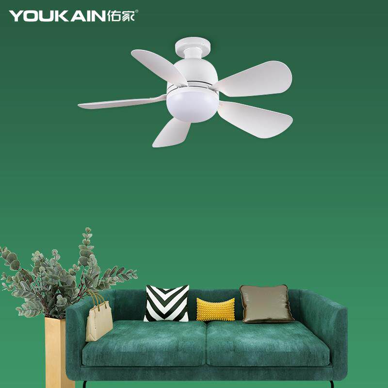 卧室餐厅厨房E27螺口Led灯泡风扇灯遥控儿童房阳台浴室吊扇灯