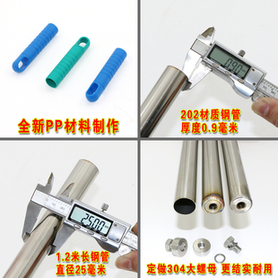 排拖拖布干湿两用一拖净棉线拖把宽头墩布 手工不锈钢拖把家用老式
