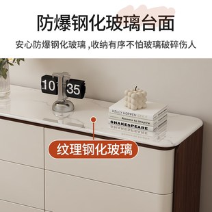 三梦卧室五斗柜客厅靠墙抽屉置物柜高级床尾收纳柜储物柜子橱边柜